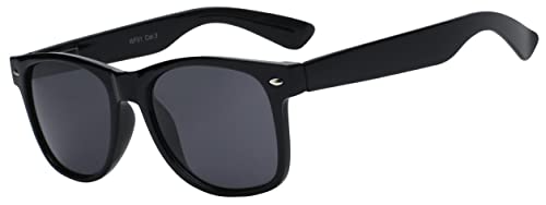 Image of OWL Retro Style Sunglasses 80's Classic Vintage Unisex Nerd Colored Frame