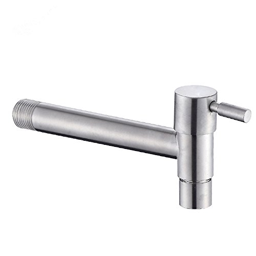 Long Wall-mounted Stainless Steel Faucet Cold Water Mop Pool Taps Washing Machine Garden Faucets
