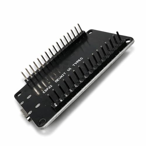 Image of (1) ESP32-WROOM-32 Development Board, WiFi and Bluetooth Microcontroller Module, 30 GPIO Pins, USB-C Interface, CP2102 Converter for IoT and Robotics Projects