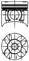 KS Kolbenschmidt 40 392 620 Engine Compartments