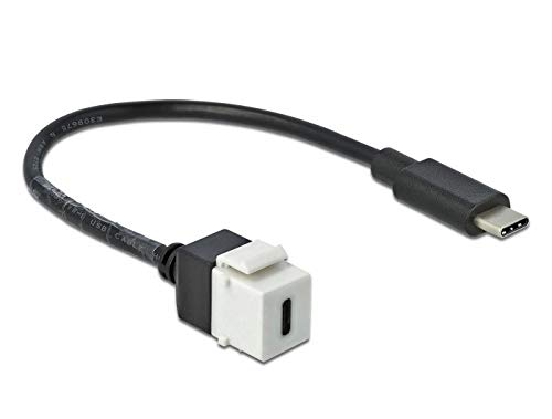 ADAP DELOCK KEYSTONE USB 3.0 C TO USB 3.0 C MIT CABLE