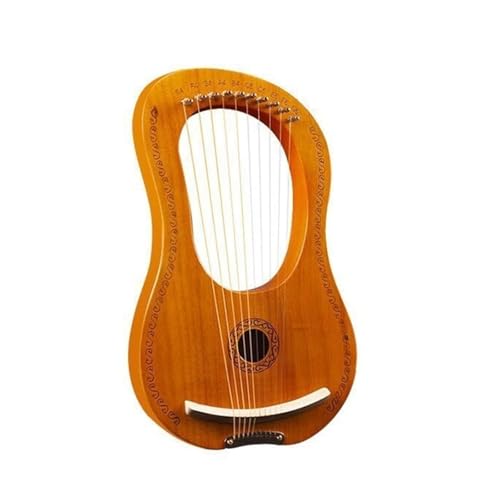 Lyre harpe 10 cordes en bois de renne pour débutant