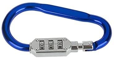 Candados con código, candado de código, candado, 1 Pieza de aleación Mini mosquetón candado combinación de Viaje dial de Seguridad Bolsa de Equipaje Maleta Conveniente Accesorio for el hogar
