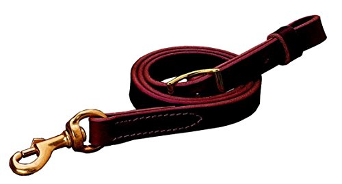 Sangle d'arrimage latigo bordeaux pour stabiliser votre selle en cuir