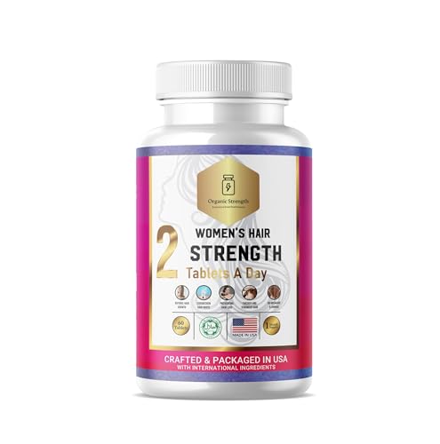 Women's Hair Strength 2 Tablets A Day Halal Vitamins, 30 Servings