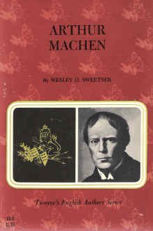Arthur Machen (Twayne's English Authors series) B0006BM56A Book Cover