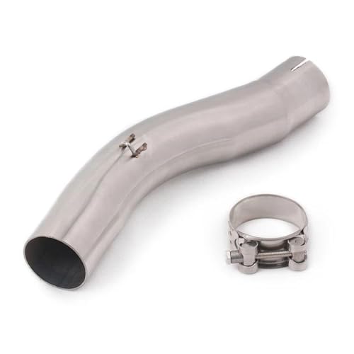 Exhaust Pipe Silencer Motorcycle Slip On Exhaust Middle Pipe For SUZUKI GSXR GSX-R 600 750 GSXR750 K8 K9 L1 2008-2010 Mid Link Tube 50.8MM Motorbike Connecting Tube