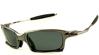 Top Sports Squared Sunglasses Polarized Alloy Metal Frame Iridium Mirror Riding