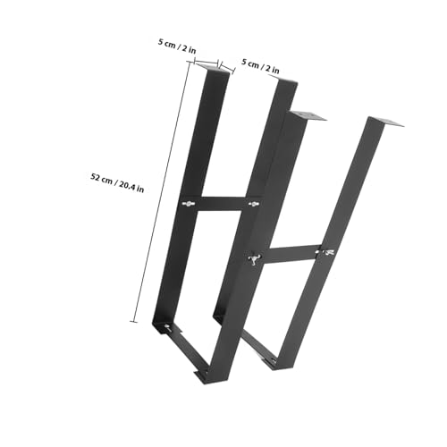 Support boîtier ordinateur suspendu acier porte PC CPU holder
