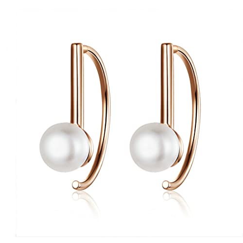 Boucles d'oreilles argent grand cercle géométrique et nacre véritable haut de gamme