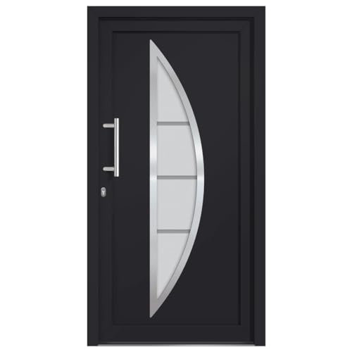 Questa porta d'ingresso in alluminio si distingue per la sua eccellente qualità e l'elevata praticità della chiusura.Questo prodotto fornisce un kit completo poiché include la maniglia di apertura in acciaio inossidabile, la maniglia interna, il cilindro profilato, le chiavi, il nastro sigillante e il set di montaggio.