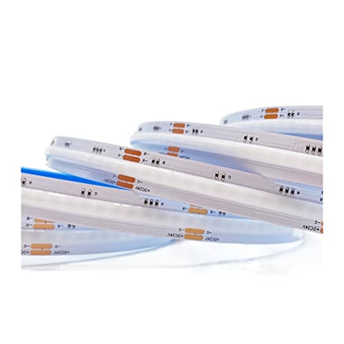 Bande LED COB RVB 24V flexible à intensité variable avec rendu RA90