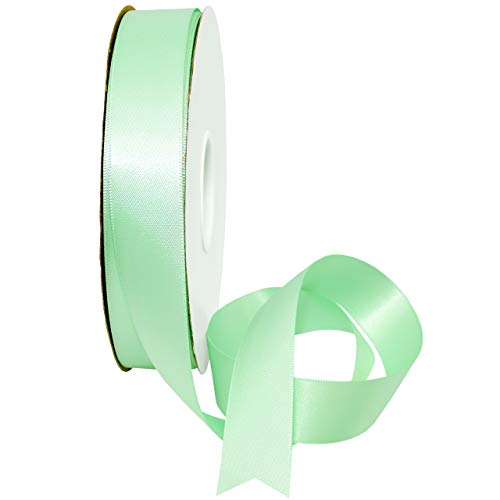 Image of Morex Ribbon 08822 /50-513 Ribbon, 7 /8 inch x 50 Yd, Pastel Green