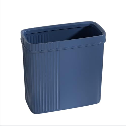 Poubelle mince à pression avec couvercle pour chambre salon et petite cuisine