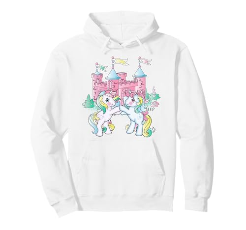 My Little Pony Ponies Pose Together Infront Of Pink Castle �p�[�J�[