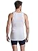 Fruit of the Loom Men's Tag-Free Cotton Undershirts, Regular-Tank-4 Pack White, Large