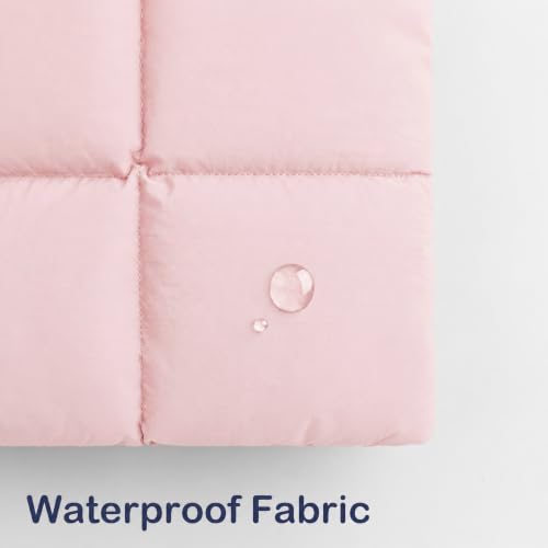 Image of ProElite Puffy Tablet Sleeve Case Upto 13.3 inch for Galaxy Tab S10 Fe+ /S9 FE+ /S7+ /S8 Plus /S9 Plus /S7 FE 12.4 inch, iPad Pro 12.9 inch, MacBook Air /Pro Retina, Microsoft Surface Pro 4 /5 /6 /7 /8 /9, Light Pink