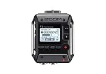 ZOOM F1-SP Enregistreur de champ avec microphone à tube directionnel SGH-6 - Enregistreur audio professionnel pour films, vidéos, interviews - Version européenne - Noir