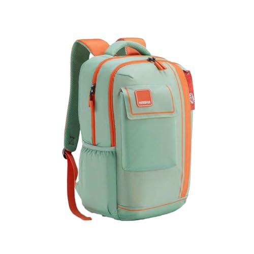 Image of American Tourister Sest 3.0 Style 02, Large 3 Compartment Backpack, 30L with Spacious Interiors Bags For School, Office, College, Gift For Men & Women - Green