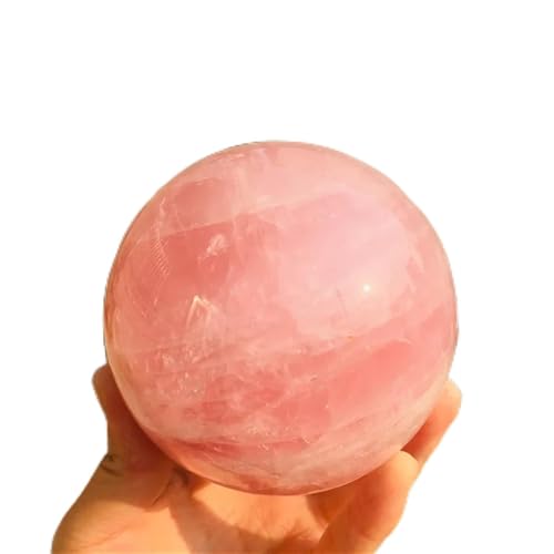 Boule de cristal quartz rose 4-5cm pour harmoniser votre coin lecture
