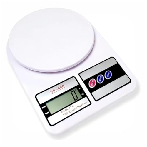 Balança De Cozinha Digital Até 10kg Alta Precisão SF-400 Com Sens...
