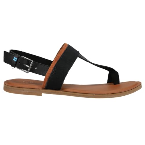 TOMS Women's Bree T-Strap Sandals Flat