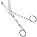 Mabis Precision Lister Bandage Scissors Shears, Stainless Steel