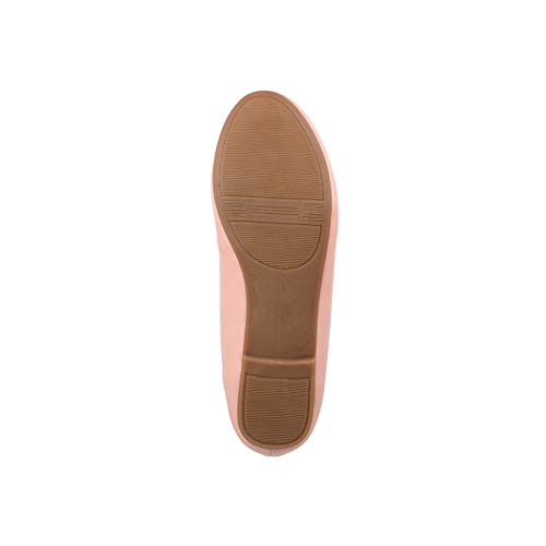 Elara Damen Ballerina Bequeme Slip Ons Flach Chunkyrayan P B3039 Pink 37
