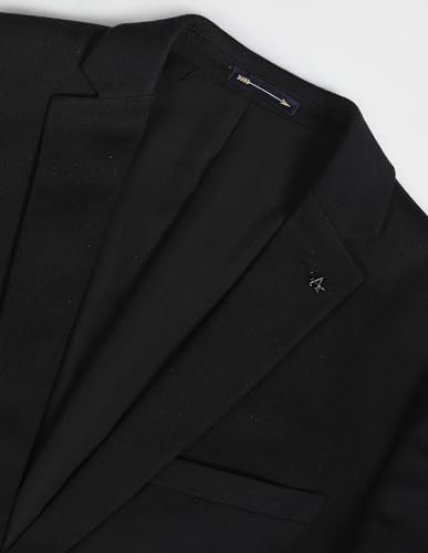 Image of Arrow Textured Slim Fit Blazer for Men - Button Closure Formal & Casual Wear Mens Blazer