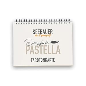 Seebauer DIY Pastella Farbtonkarte 41 Farbtöne