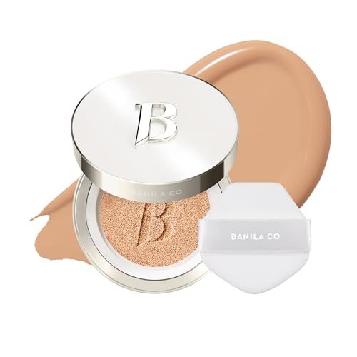 Image of BANILA CO Covericious Cover Cushion - Long-Wear Matte, 25C AMBER (0.49 oz) | Pore Blurring & Seamless Finish | Up to 100HR Long-Wear Matte Foundation | 20 Inclusive Shades | Korean Cushion Foundation