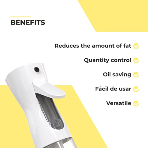 Image of Kitchen Sprayer. 2 x Olive Oil and Lemon Oil Vaporizer. Dispenser, Vinegar Dispenser Spray for Cooking