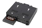 ICY DOCK 4 Bay 2.5' SATA/SAS SSD/HDD Hot-Swap Docking Enclosure for 5.25' Bay - flexiDOCK MB014SP-B R1