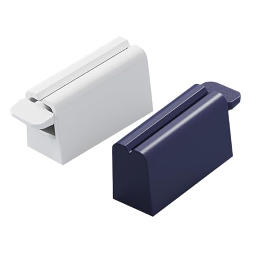 FOMIYES Wall Mounted Toothpaste Dispenser Handy Toothpaste Squeezer for Home Bathroom Lightweight Sturdy Design Non Operation for All Ages Tidy Space