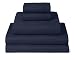 Mellanni Bed Sheet Set Brushed Microfiber 1800 Bedding - Wrinkle, Fade, Stain Resistant - 5 Piece (Split King, Royal Blue)