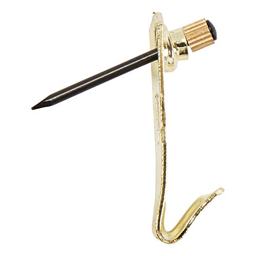 Image of National Hardware N260-076 25 Piece Professional Picture Hangers, Brass