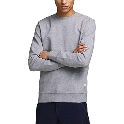 Jack and Jones Sudadera Hombre Gris Claro XL Cover