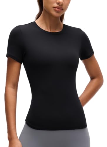 Image of CRZ YOGA Softembrace High Neck T-Shirt