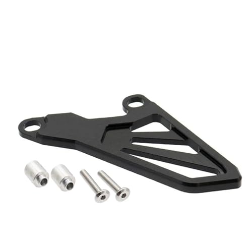 Cubierta de piñón delantera para Honda CR250R 2002-2007 protector de cadena CNC rojo de moto 3