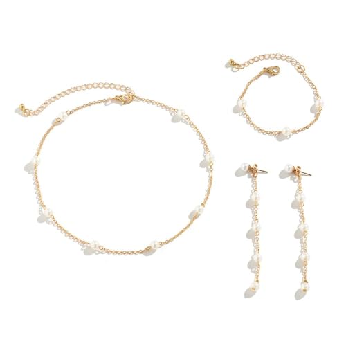 Perfetto Per Varie Occasioni: Sia che vogliate vestirvi per una serata fuori o aggiungere un tocco di eleganza al vostro abbigliamento quotidiano, questo set versatile si adatta a diversi stili ed eventi.