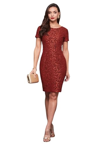 Image of Miss Chase Women's Sleeveless Collared Bodycon Above-Knee Polyester Dress