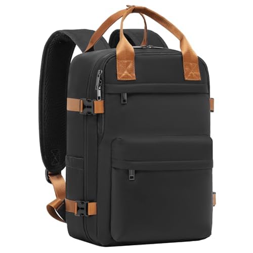 COOLIFE Zaino Ryanair 40x20x25, Zaino da Viaggio Aereo Bagaglio a Mano 20L per PC Portatili 13.3 Pollici, Zaino donna Uomo per Scuola e Lavoro Trekking