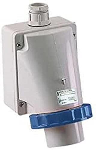 Clavija mural 32A 3PT IP67 socle de prise industrielle 200-250V