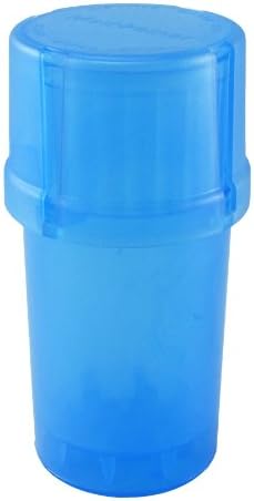 Storage Container w/ Built-In Grinder - Blue