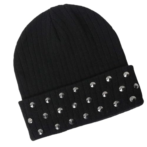 Bonnet en polyester léger et confortable pour le temps froid style jeune