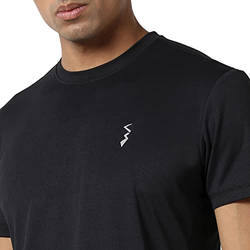 Image of Campus Sutra Men's Polyester Regular Fit T-Shirt