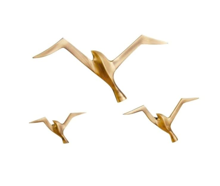 HOME DECOR HANDICRAFTS HDH 1324 -A Set of 03 No. Flying Birds, Color-Golden-PVD Coated, Material-Aluminum Casting,Light weight-image-47