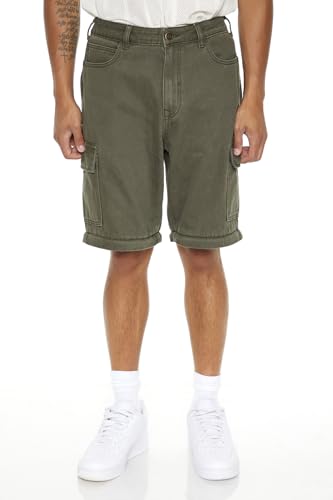 Forever 21 Men's Convertible Mid-Rise Cargo Jeans3