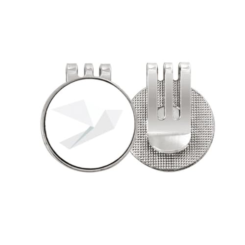 Marqueur de balle de golf design pigeon blanc cadeau idéal pour golfeur