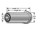 Rubber Leaf Spring Bushing - Type 2, Model No. RB-238